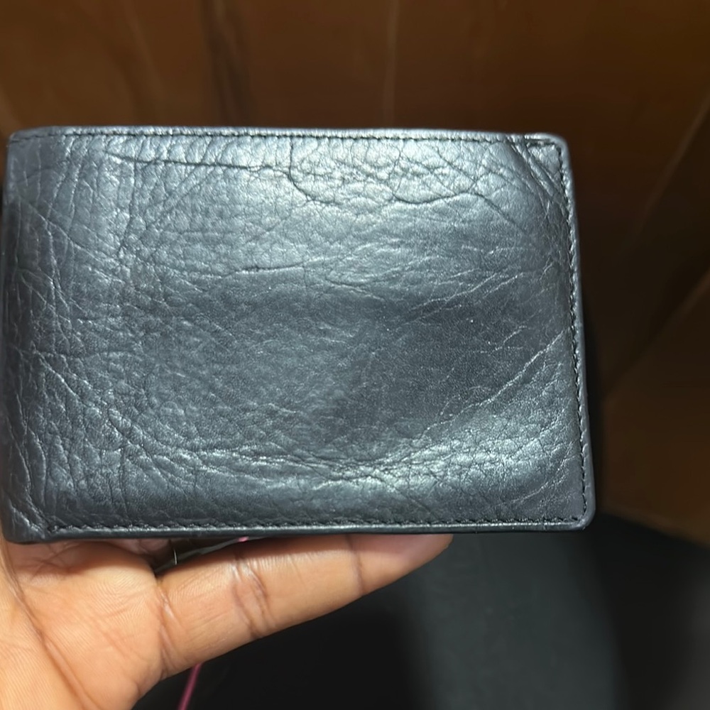 Osgoode Marley Men's Black Leather Wallet O